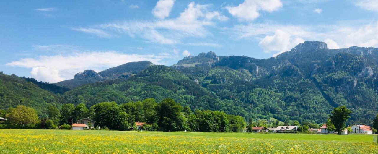Apartamento Kampenzeit Loft Mit Traumhaftem Panoramablick Aschau im Chiemgau Exterior foto