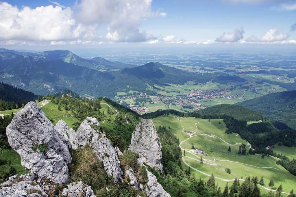Apartamento Kampenzeit Loft Mit Traumhaftem Panoramablick Aschau im Chiemgau Exterior foto